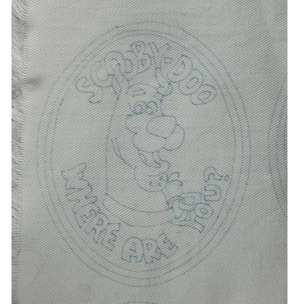 1976 Hanna-Barbera  Dog Scobie Doo- Fabric Canvas Pattern- 3 Styles- Set of Two